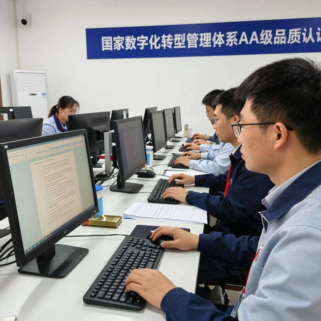 华新宜昌公司获得国家数字化转型管理体系AAA级证书 华新宜昌公司获得国家数字化转型管理体系AAA级证书第一张图