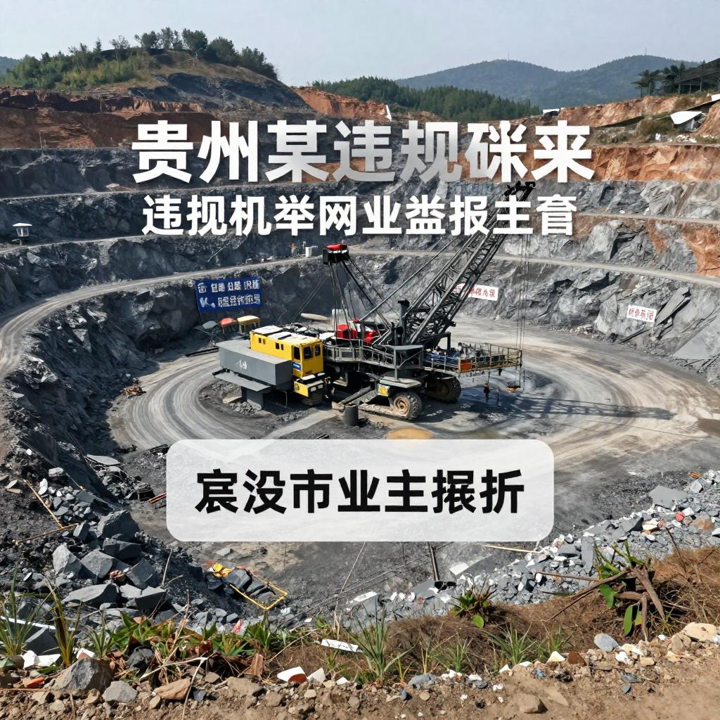 形成“一面墙”现象 贵州一矿山违规开采被举报