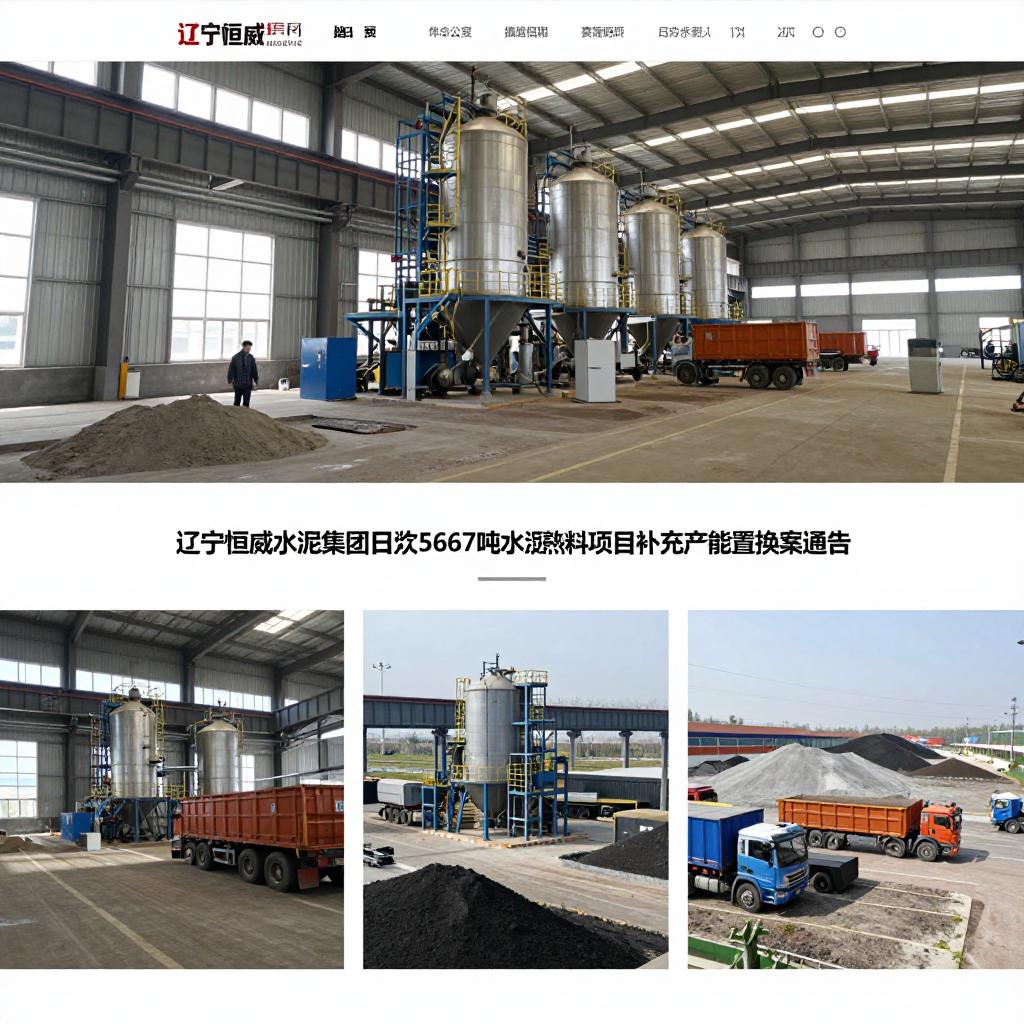 关于辽宁恒威水泥集团有限公司日产5667吨水泥熟料生产线项目补充产能置换方案的通告