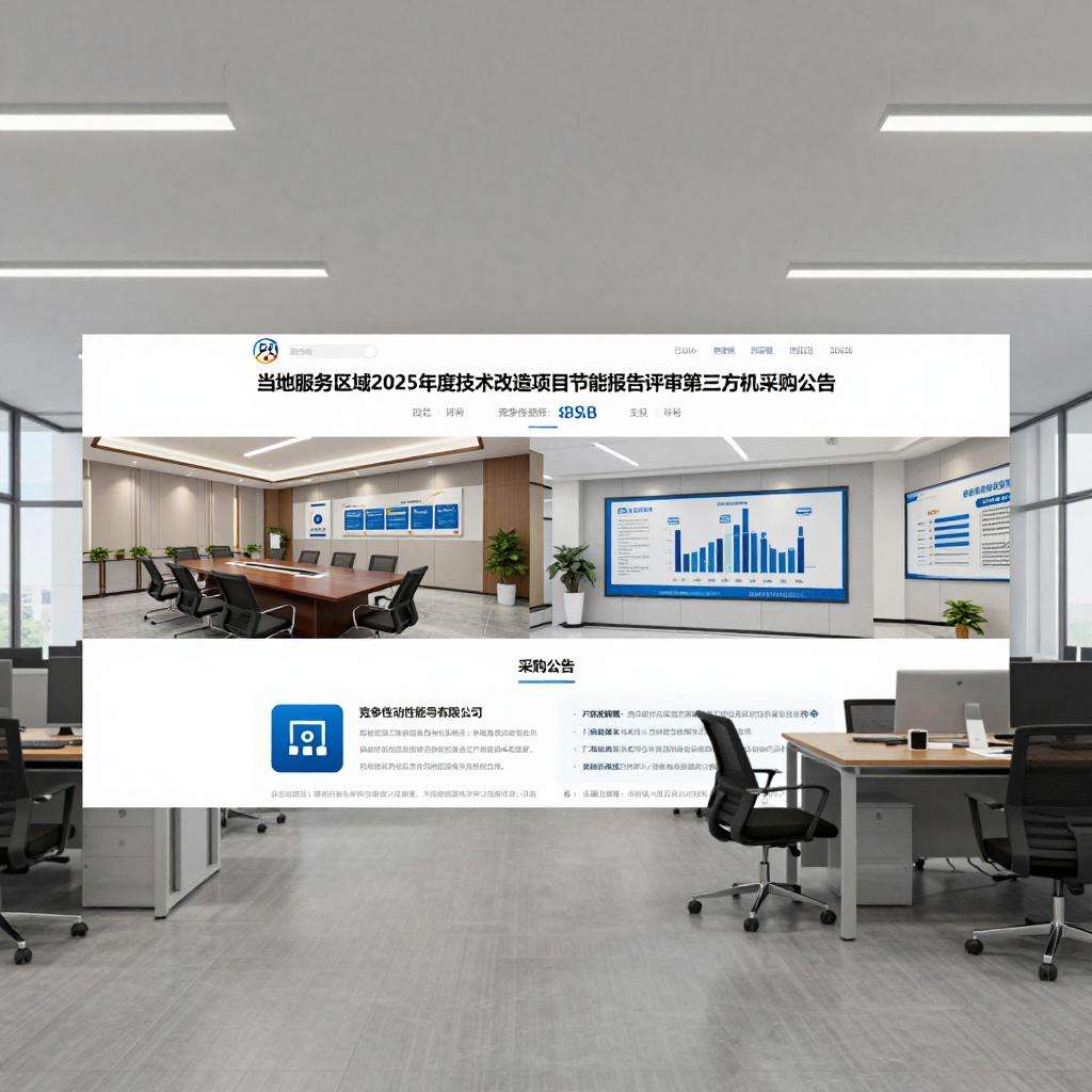 四川省2025年度技术改造项目节能报告评审第三方机构采购项目竞争性磋商采购公告 四川省2025年度技术改造项目节能报告评审第三方机构采购项目竞争性磋商采购公告