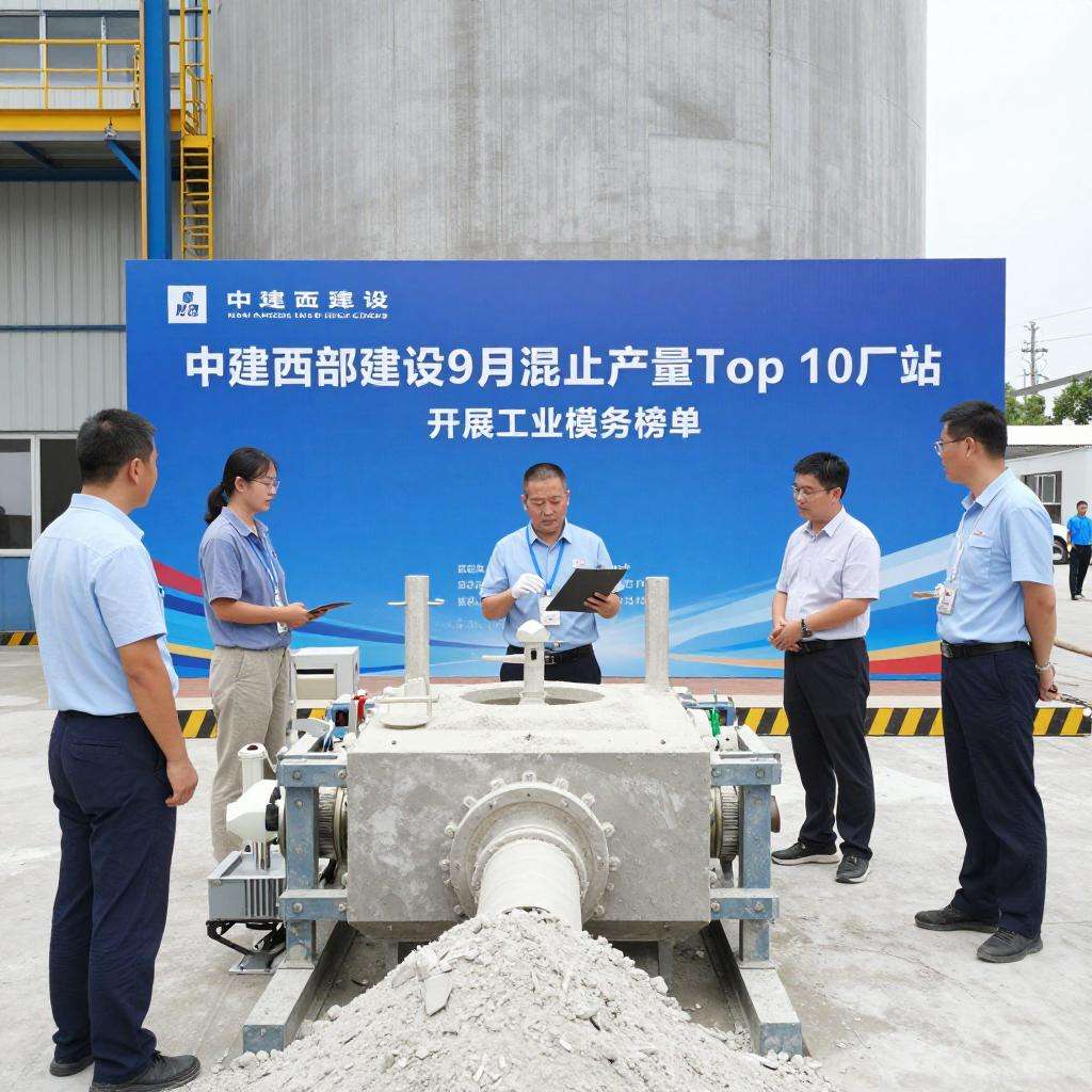 中建西部建设9月混凝土产量top10厂站榜单发布! 中建西部建设9月混凝土产量top10厂站榜单发布!第一张图