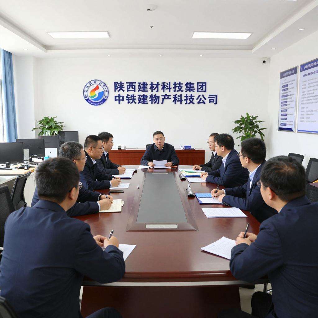 陕西建材科技集团：中铁建物产科技公司到华山营销公司交流座谈