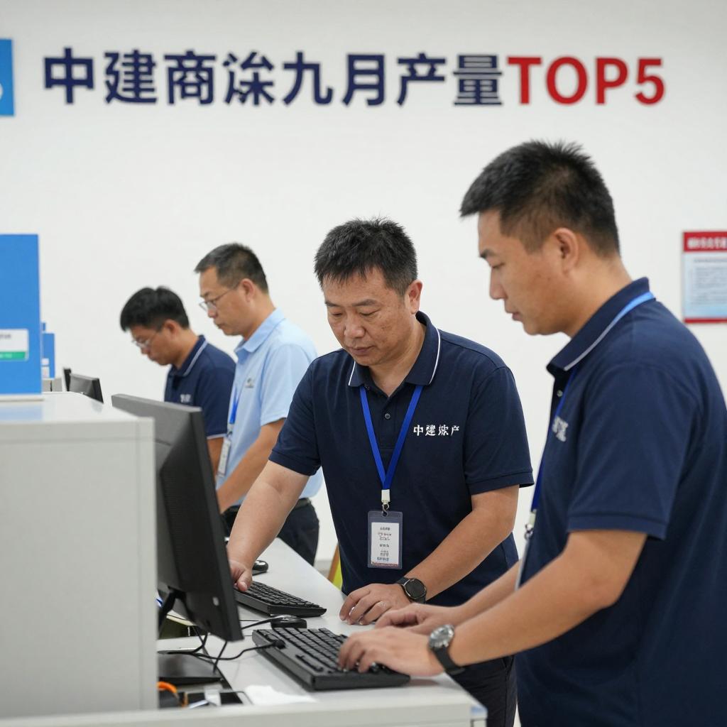 中建商砼九月产量TOP5名单出炉 中建商砼九月产量TOP5名单出炉第一张图