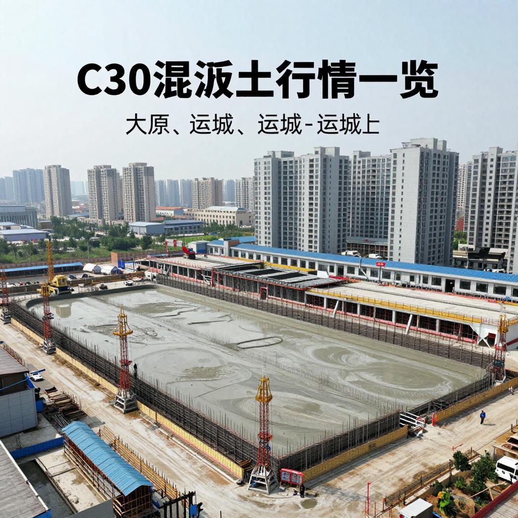 混凝土价格：太原、大同、运城...山西省热门城市 C30混凝土行情一览