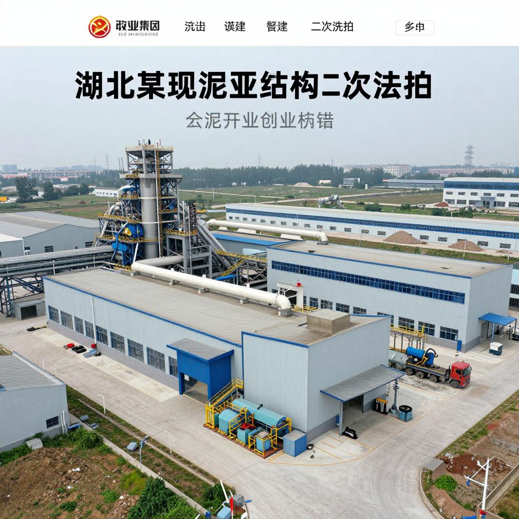 起拍价1.6亿元!湖北一水泥企业旗下资产被二次法拍 起拍价1.6亿元!湖北一水泥企业旗下资产被二次法拍