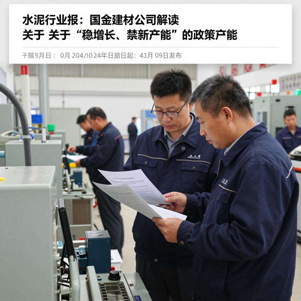 9.25水泥晚报：国金解读建材目标；9月24日晚间公告；建材稳增长禁新产能第一张图