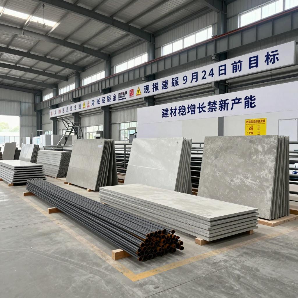 9.25水泥晚报：国金解读建材目标；9月24日晚间公告；建材稳增长禁新产能第三张图