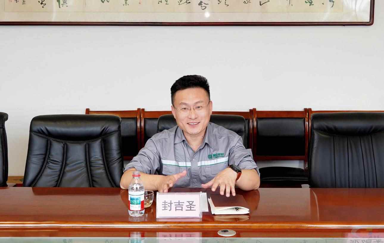 中国水泥网董事长邵俊一行到访淄博鲁中耐材(图3)