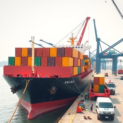 北部湾港集团鱼峰水泥实现文莱市场常态化供应(图2) 北部湾港集团鱼峰水泥实现文莱市场常态化供应(图2)