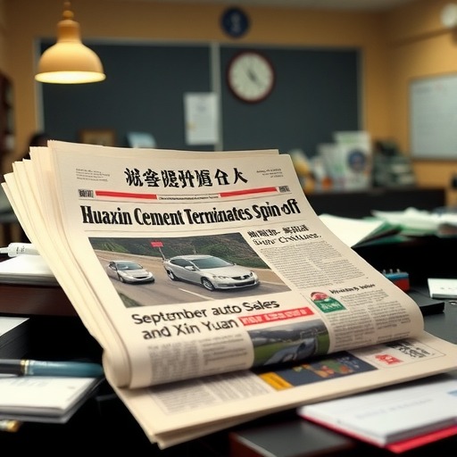 10.9水泥晚报：华新水泥终止分拆；9月车企销量及芯原业绩 ；华新水泥拟回购股份(图1)