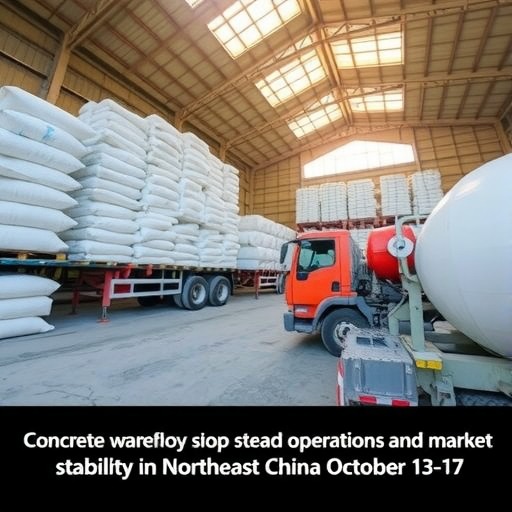 混凝土周报：东北地区商混市场弱稳（10.13-10.17）(图1)