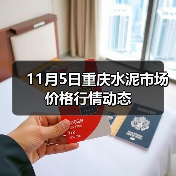 11月5日重庆水泥市场价格行情动态（图2）