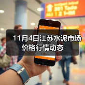 11月4日江苏水泥市场价格行情动态