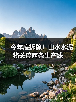 今年底拆除！山水水泥将关停两条生产线（图4）