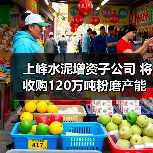 上峰水泥增资子公司 将收购120万吨粉磨产能指标(图3) 上峰水泥增资子公司 将收购120万吨粉磨产能指标(图3)