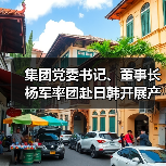 集团党委书记、董事长杨军率团赴日韩开展产业合作交流