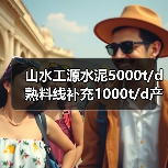 山水工源水泥5000t/d熟料线补充1000t/d产能