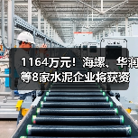 1164万元！海螺、华润等8家水泥企业将获资金支持（图3）