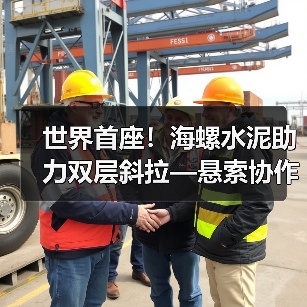世界首座！海螺水泥助力双层斜拉—悬索协作体系桥梁建成通车！（图1）