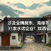 涉及金隅冀东、海螺等31家水泥企业！陕西省温室气体重点排放单位名录公布（图4）