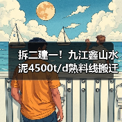 拆二建一！九江鑫山水泥4500t/d熟料线搬迁项目迎新进展（图3）