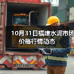 10月31日福建水泥市场价格行情动态（图4）
