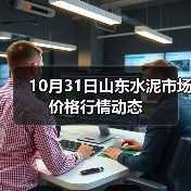10月31日山东水泥市场价格行情动态（图3）