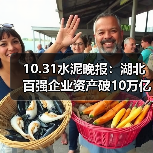 10.31水泥晚报：湖北百强企业资产破10万亿（图1）