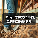 豪瑞三季度财报亮眼，盈利能力持续攀升（图3）