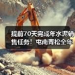 提前70天完成年水泥销售任务！屯南青松全年累计销售水泥超30.4万吨（图3）