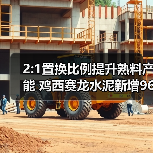 2:1置换比例提升熟料产能 鸡西赛龙水泥新增960t/d产能