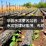 华新水泥更名背后：从水泥到建材集团，布局全球产业链（图1）
