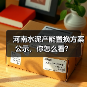 河南水泥产能置换方案公示，你怎么看？（图3）