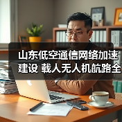 山东低空通信网络加速建设 载人无人机航路全场景互联（图2）