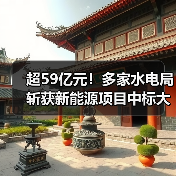 超59亿元！多家水电局斩获新能源项目中标大单（图3）