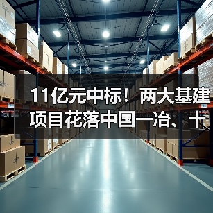 11亿元中标！两大基建项目花落中国一冶、十七冶（图2）