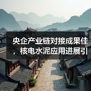 央企产业链对接成果佳，核电水泥应用进展引关注（图3）