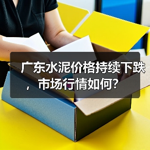 广东水泥价格持续下跌,市场行情如何?(图2) 广东水泥价格持续下跌,市场行情如何?(图2)