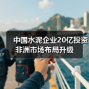 中国水泥企业20亿投资非洲市场布局升级（图1）