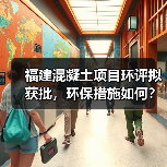 福建混凝土项目环评拟获批，环保措施如何？（图1）