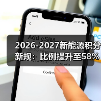 2026-2027新能源积分新规：比例提升至58%，车企如何应对？（图4）
