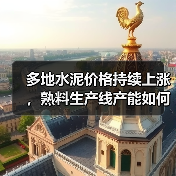 多地水泥价格持续上涨,熟料生产线产能如何调整?(图1) 多地水泥价格持续上涨,熟料生产线产能如何调整?(图1)
