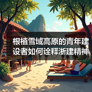 根植雪域高原的青年建设者如何诠释浙建精神?(图4) 根植雪域高原的青年建设者如何诠释浙建精神?(图4)