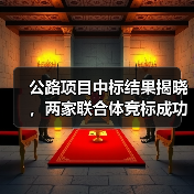 公路项目中标结果揭晓,两家联合体竞标成功(图3) 公路项目中标结果揭晓,两家联合体竞标成功(图3)