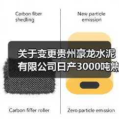关于变更贵州豪龙水泥有限公司日产3000吨熟料新型干法水泥生产线产能转出方案的公告（图3）