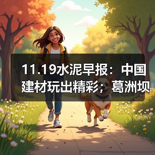 11.19水泥早报：中国建材玩出精彩；葛洲坝水泥深化合作；冠县施策保蓝天（图4）