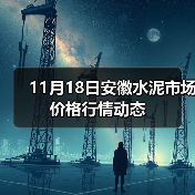 11月18日安徽水泥市场价格行情动态（图2）