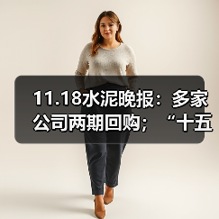 11.18水泥晚报：多家公司两期回购；“十五五”好房子之距；上市公司加码新材料（图1）