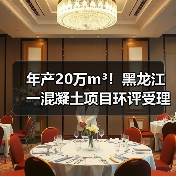 年产20万m³！黑龙江一混凝土项目环评受理公示（图2）