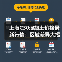 上海C30混凝土价格最新行情：区域差异大揭秘（图4）